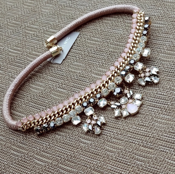 Beautiful Cord Gemstone Necklace - Picture 3 of 6